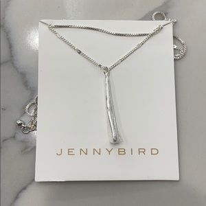 Jenny Bird necklace. Silver. NEW! Leana Pendant